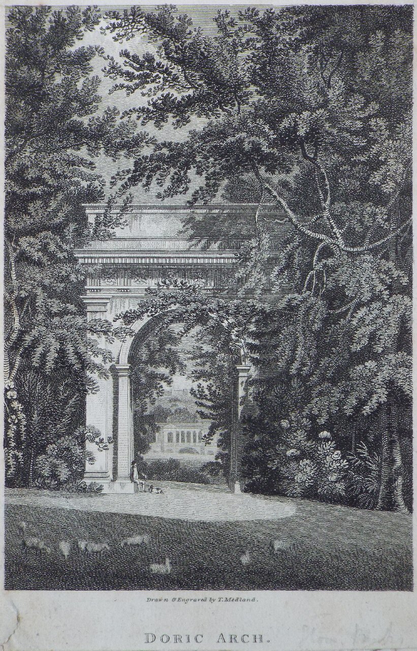 Print - Doric Arch. - Medland